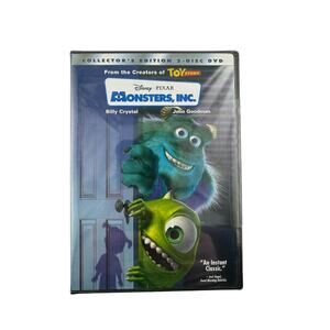 Monsters Inc. 2 Disc Collector's Edition DVD New Sealed
